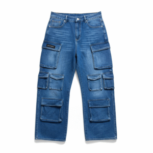 BAGGY MEZCLILLA CELESTE